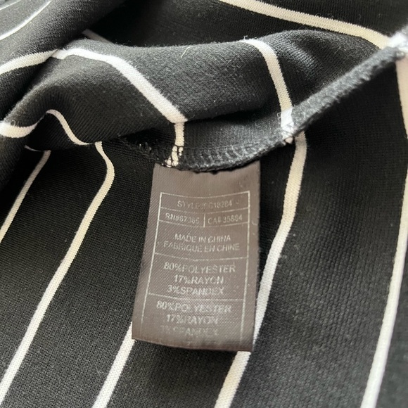 Bb Dakota Striped ponte shift Dress Size XS - Picture 9 of 9